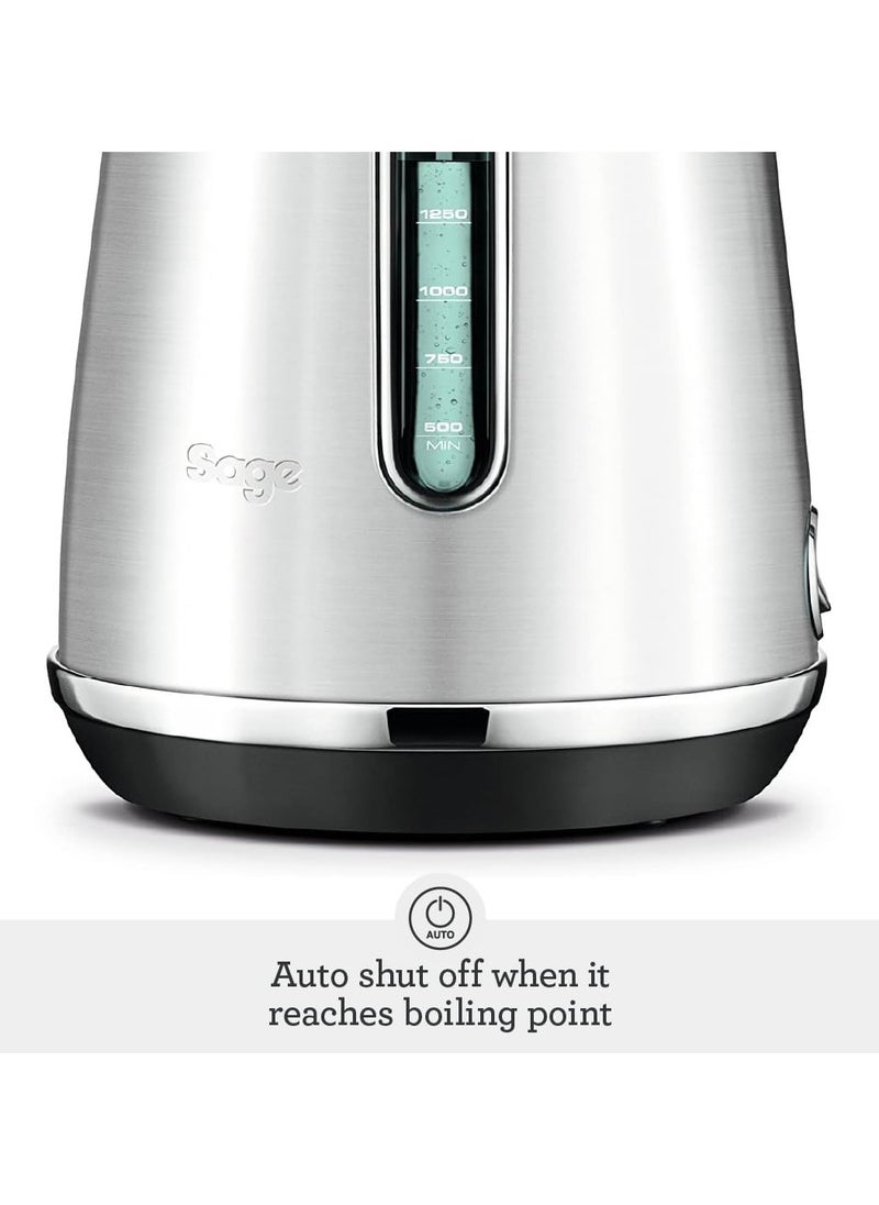 Sage - Sage - The Soft Top Luxe - 1.7L Quiet and Cordless Kettle with Splash Proof Lid, Black Truffle- UAE Version, 2 Year Manufacturer Warranty - Image 1