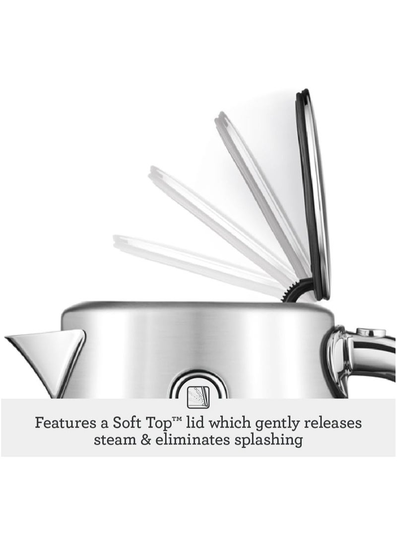 Sage - Sage - The Soft Top Luxe - 1.7L Quiet and Cordless Kettle with Splash Proof Lid, Black Truffle- UAE Version, 2 Year Manufacturer Warranty - Image 1
