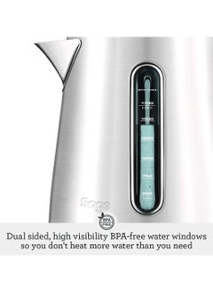 Sage Sage - The Soft Top Luxe - 1.7L Quiet and Cordless Kettle with Splash Proof Lid, Black Truffle- UAE Version, 2 Year Manufacturer Warranty  - Image 5