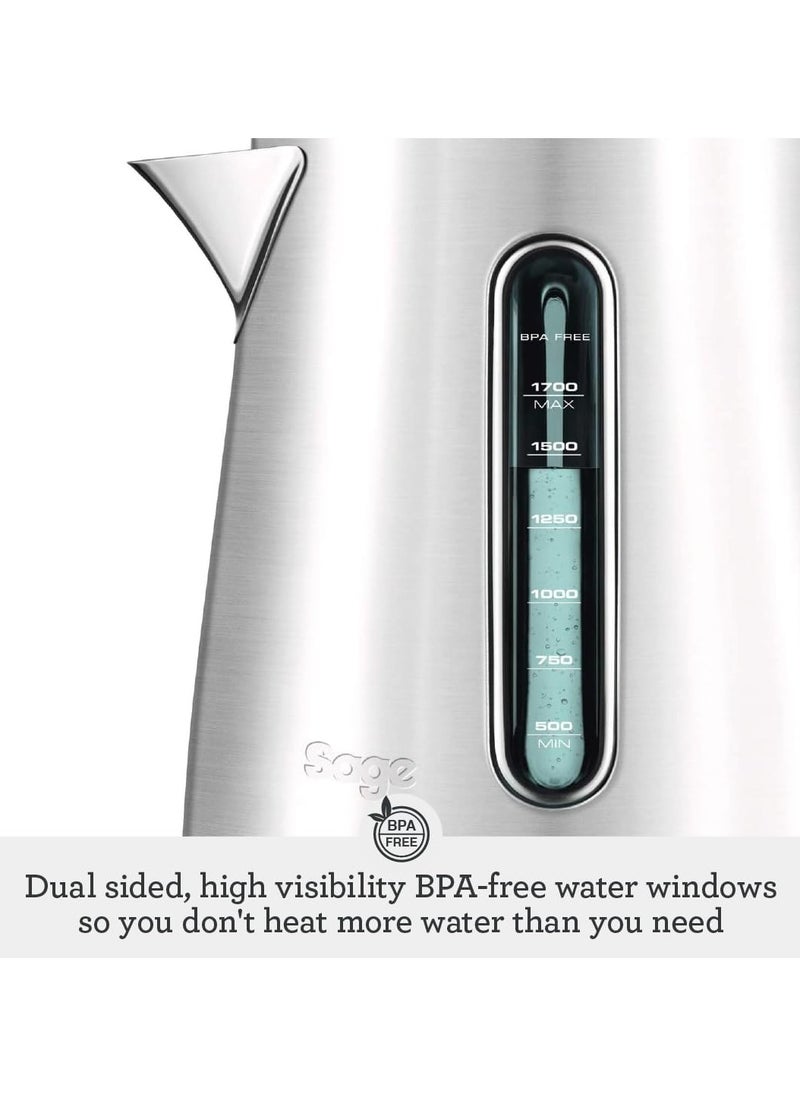 Sage - Sage - The Soft Top Luxe - 1.7L Quiet and Cordless Kettle with Splash Proof Lid, Black Truffle- UAE Version, 2 Year Manufacturer Warranty - Image 1