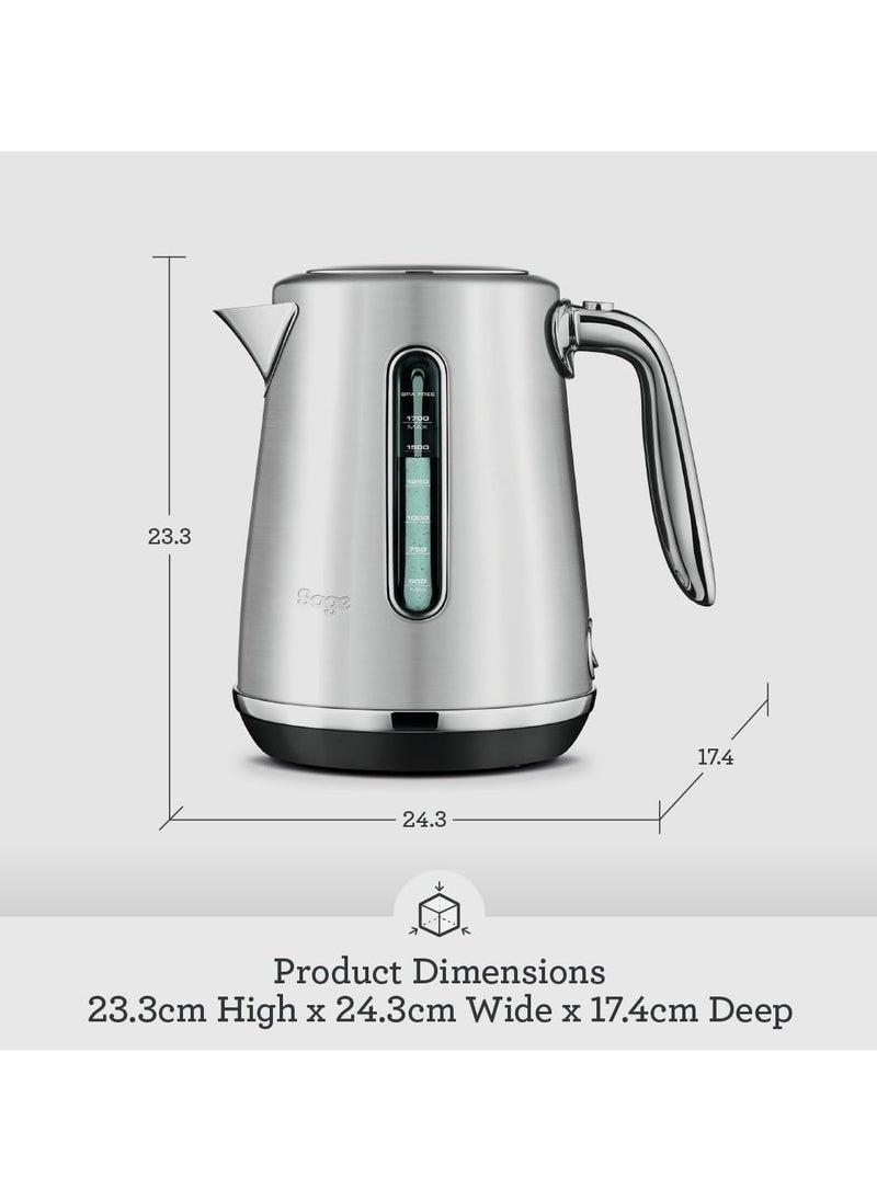Sage - Sage - The Soft Top Luxe - 1.7L Quiet and Cordless Kettle with Splash Proof Lid, Black Truffle- UAE Version, 2 Year Manufacturer Warranty - Image 1