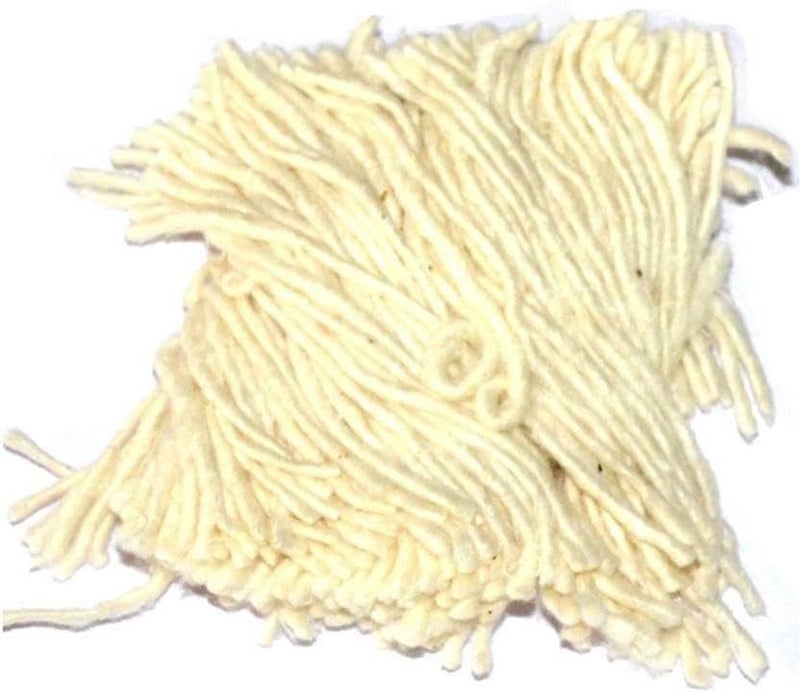 Om Phool Batti Handmade Long Diya Batti Lambi Jyot Batti White Cotton Wicks for Puja 100 - Image 2