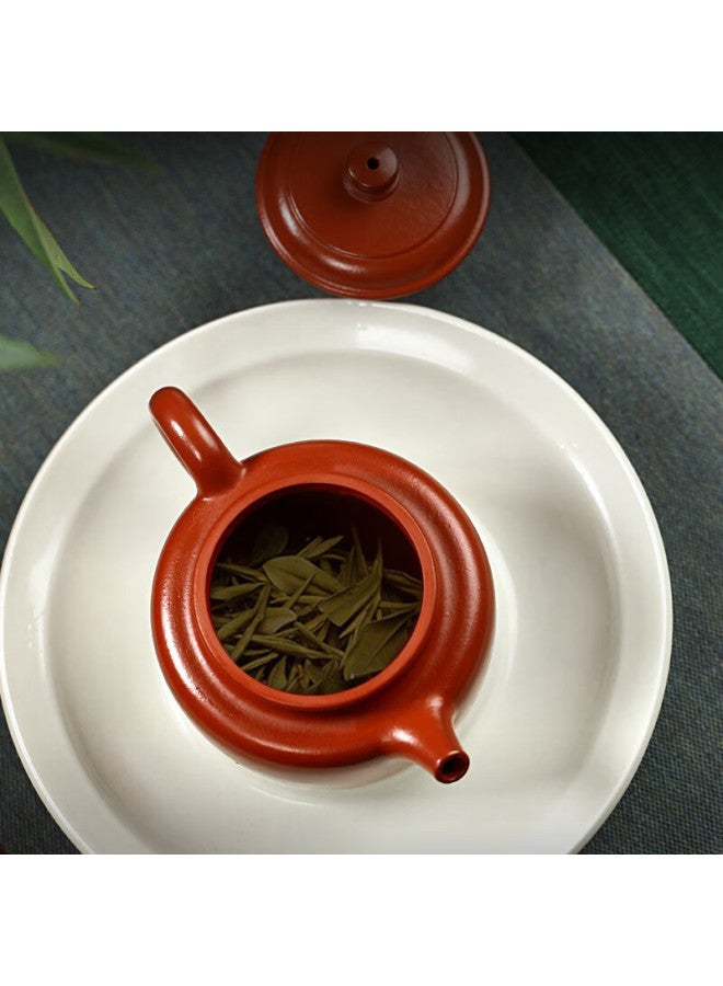 Zanghutianxia Small Capacity Yixing Purple Clay Teapot, Handmade Tea Set, Small Coal Kiln Zhu Ni Brewing Teapot, De Zhong Pot - Image 4
