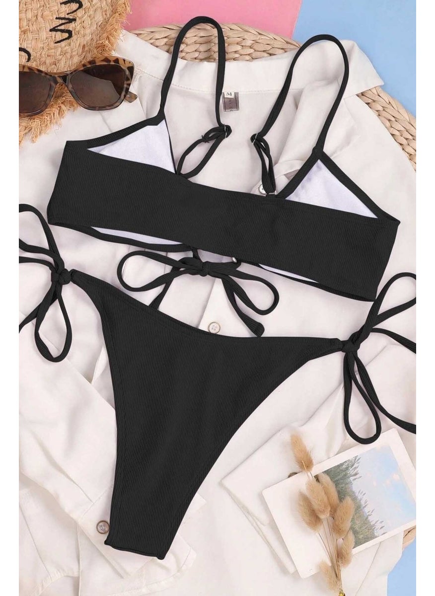 Angelsin Tie-Up Stylish Bikini Set  - Image 2