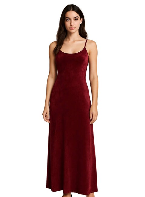 قميص نوم نسائى من القطيفة