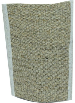 LokmanAVM Natural Goat Hair Handmade Back and Body Pouch Beige 26 x 18 cm  - Image 1