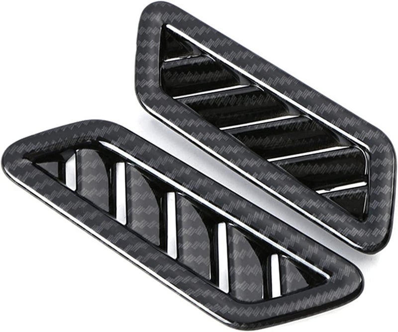 DEMULAX Carbon Fiber AC Vent Cover Trim for VW T-ROC - Image 1