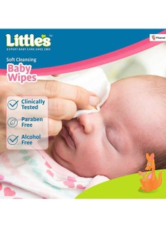 Little's Soft Cleansing Baby Wipes 80 Wipes  - Image 3