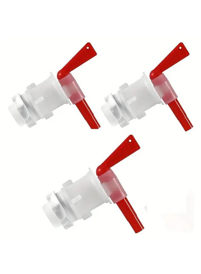 3Pcs Plastic Bucket Spigot For 5 Gallon Homebrew Wine Making Beer Fermentation - Image 1