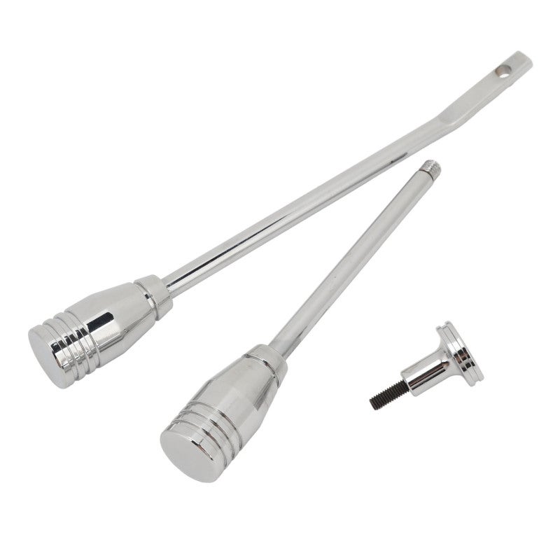 Turn Signal Lever Tilt Lever Hazard Knob Stainless Steel 1967-1994 Chrome - Durable Rust-Resistant Design for Vehicle Safety - Image 3