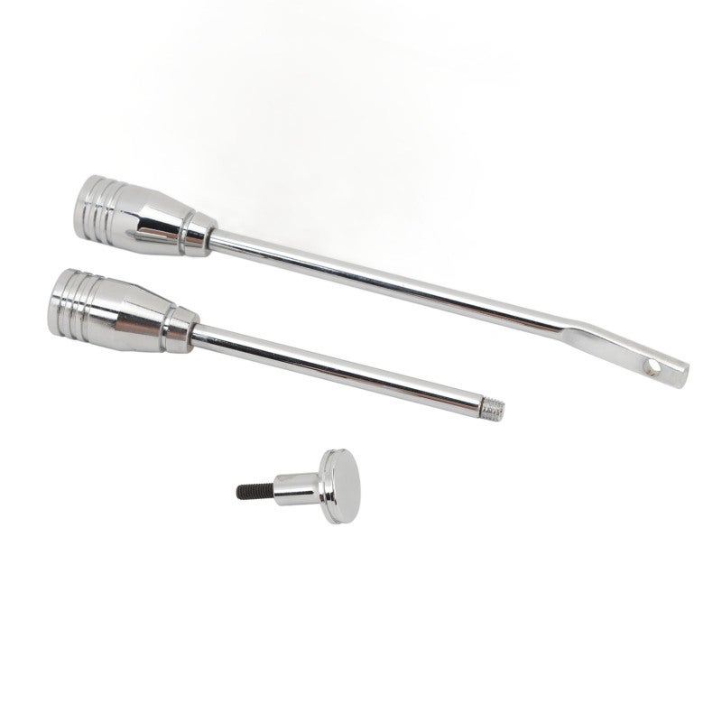 Turn Signal Lever Tilt Lever Hazard Knob Stainless Steel 1967-1994 Chrome - Durable Rust-Resistant Design for Vehicle Safety - Image 5
