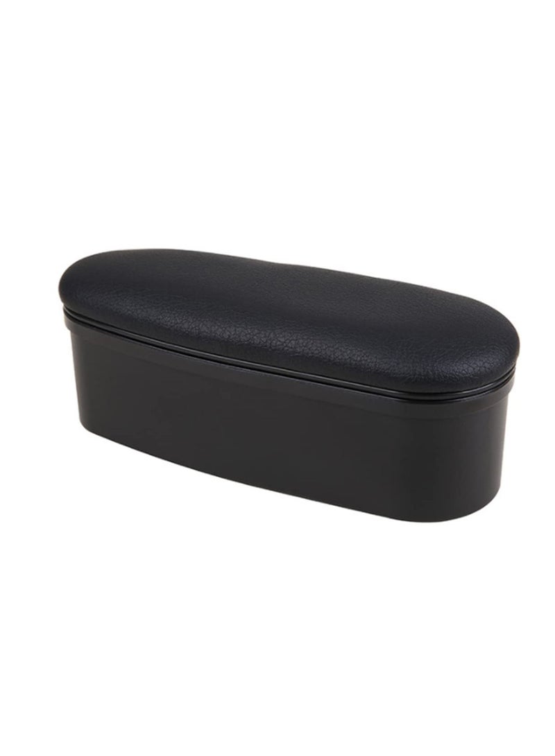 Excefore Car Center Console Armrest Box, 1 PC Support Elbow Wrist Rest Pad Car Armrest Extender Adjustable, Auto Storage Organizer Box, Fit for All Car Models (Black) - Image 1