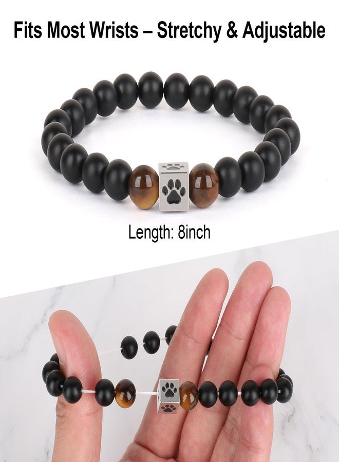 AccEncyc Dog Tracking Bracelet, Memorial Gifts for Loss of Dog, Custom Pet Jewelry Honoring Beloved Dogs, Comfort Keepsake for Grieving Owners - Image 2