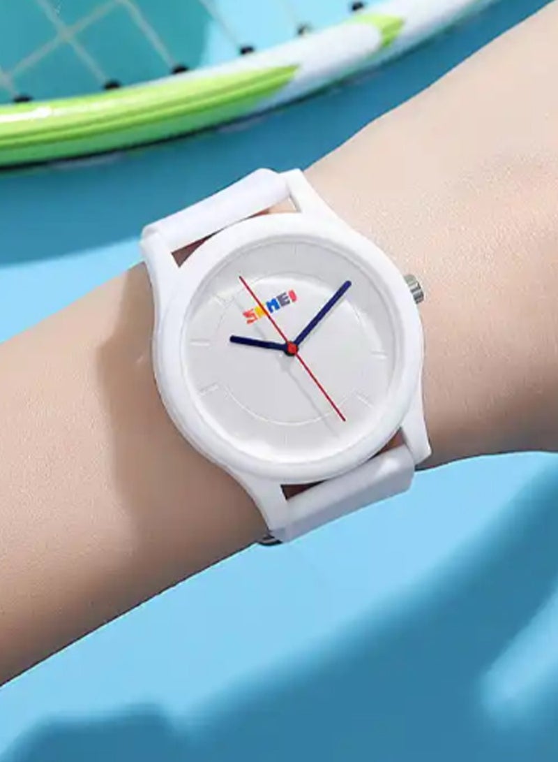 SKMEI Unisex Kids Quartz Original Silicone Band Luminous Waterproof Simple Student Wristwatch - 1880 - Image 3
