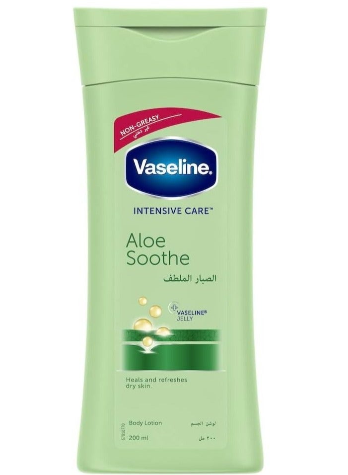 Vaseline Intensive Care Aloe Soothe Body Lotion, 200ML