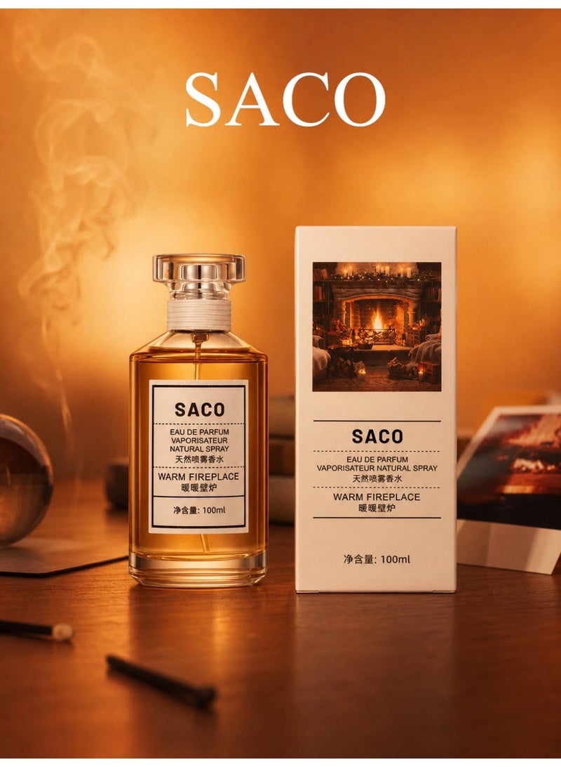 ساكو ماء عطر ساكو وورم فايربليس 100 مل، عطر بخاخ طبيعي للجنسين - Image 1