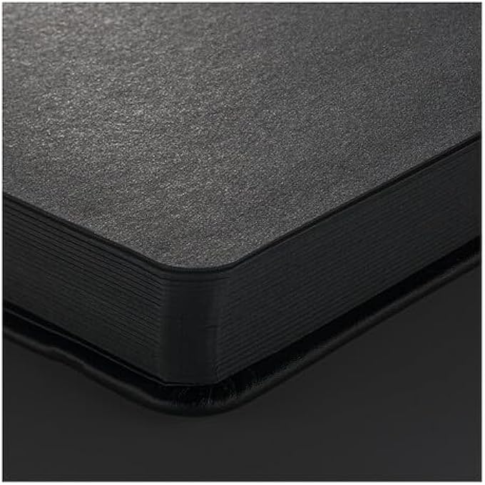 SKETCH NOTEBOOK, 80 SHEETS, BLACK PAGES, 12 X 12 CM - Image 5