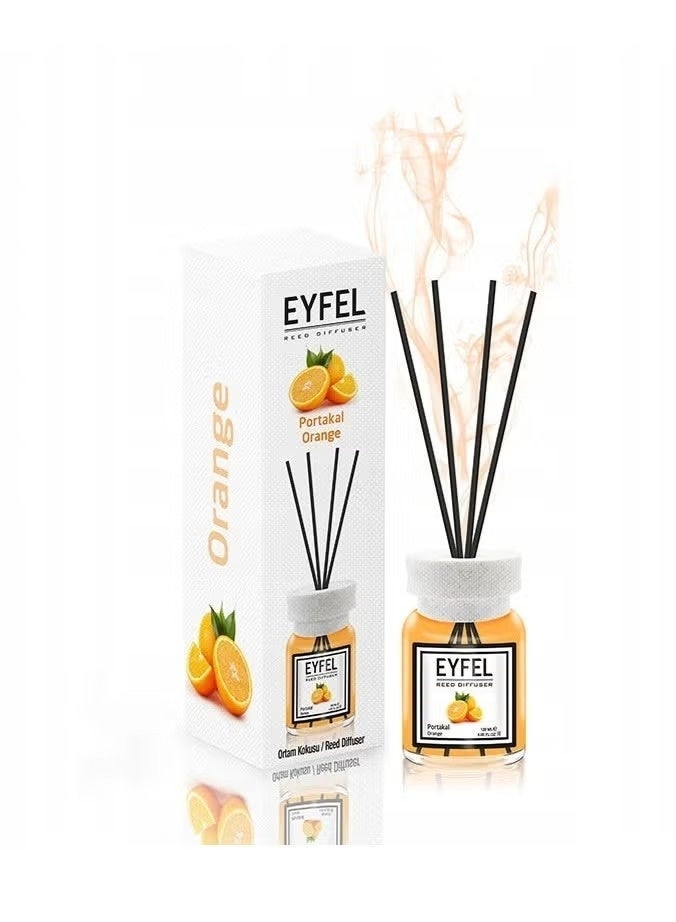 EYFEL Pack of 4 Reed Diffuser Combo LAVANDER ORRANGE STRAWBERRY VANILLA 4x120 480ml - Image 5