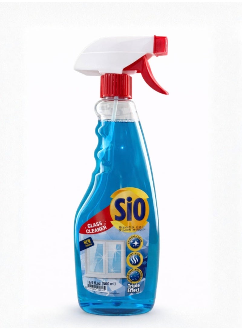 SIO Window Cleaner – Streak-Free Shine & Fast-Drying Formula – 500ml - Image 1