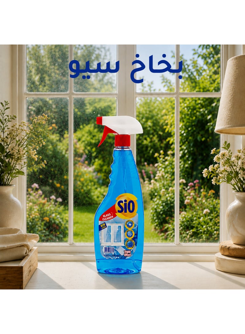 SIO Window Cleaner – Streak-Free Shine & Fast-Drying Formula – 500ml - Image 2