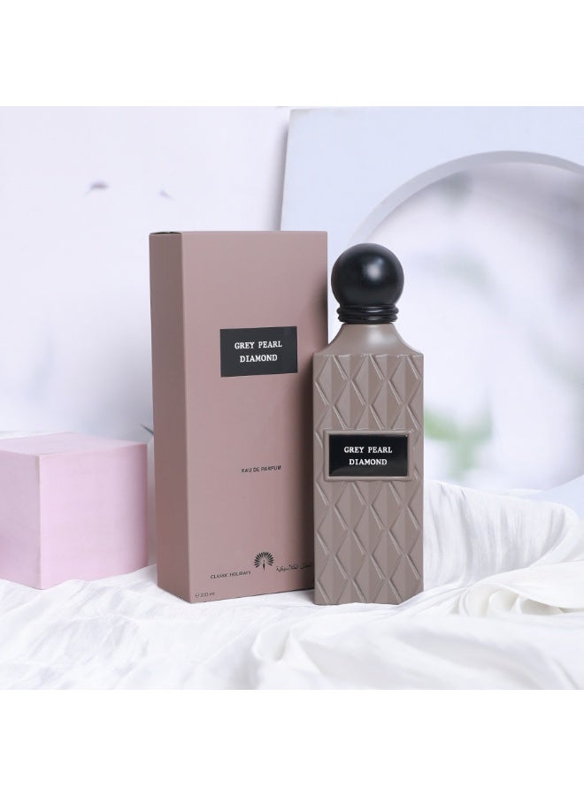 DIAMOND Grey Pearl Diamond lasting fragrance perfume 200ml - Image 2