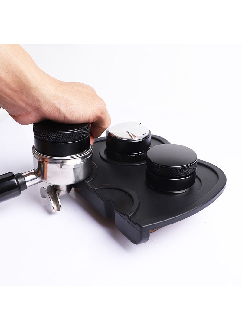 Sharpdo Stainless Steel Coffee Three-paste Black Powder Dispenser 51mm - Image 5