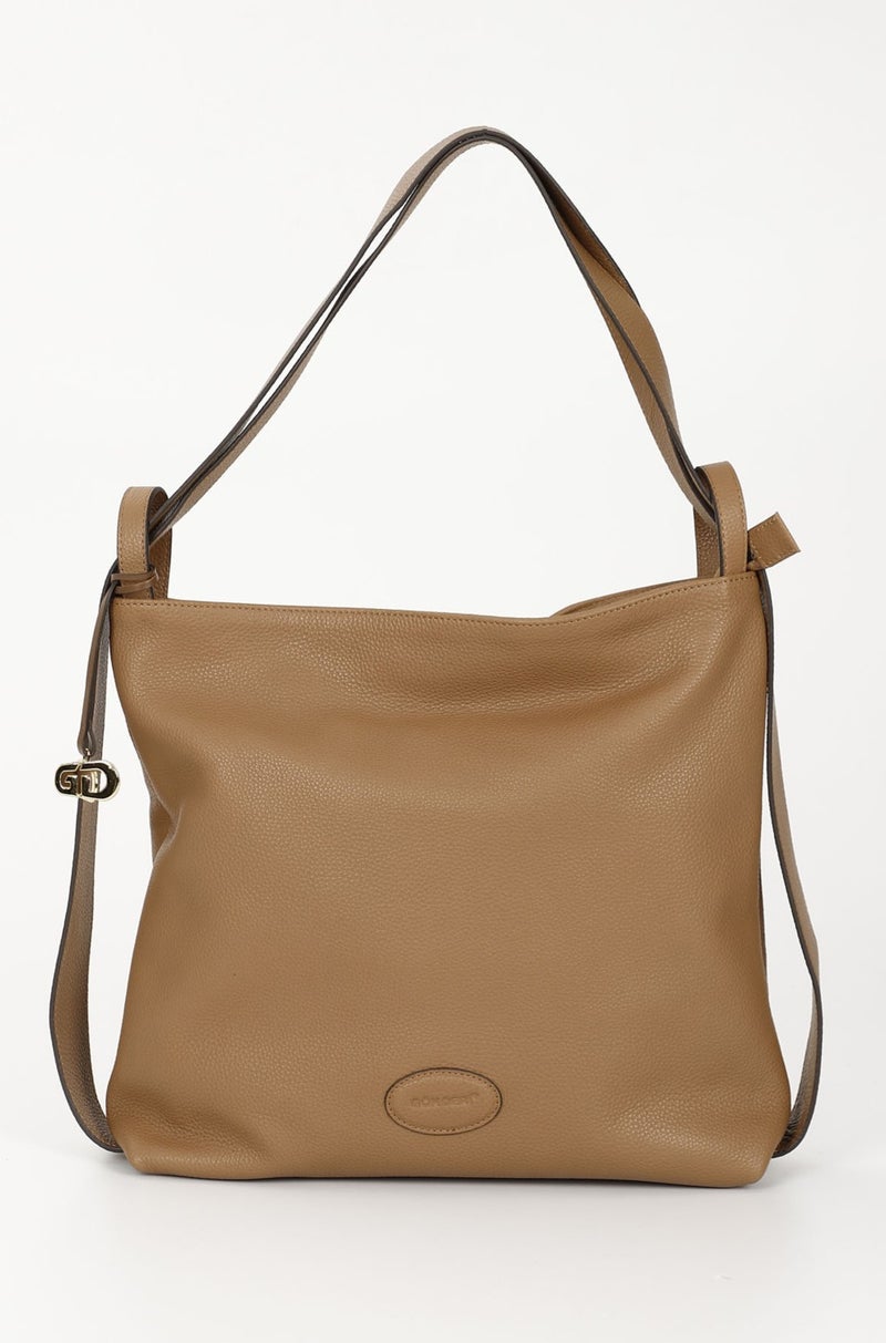 Gönderi(r) Gon Platinum Genuine Leather Large Size Women's Shoulder and Backpack Bag B7740  - Image 3