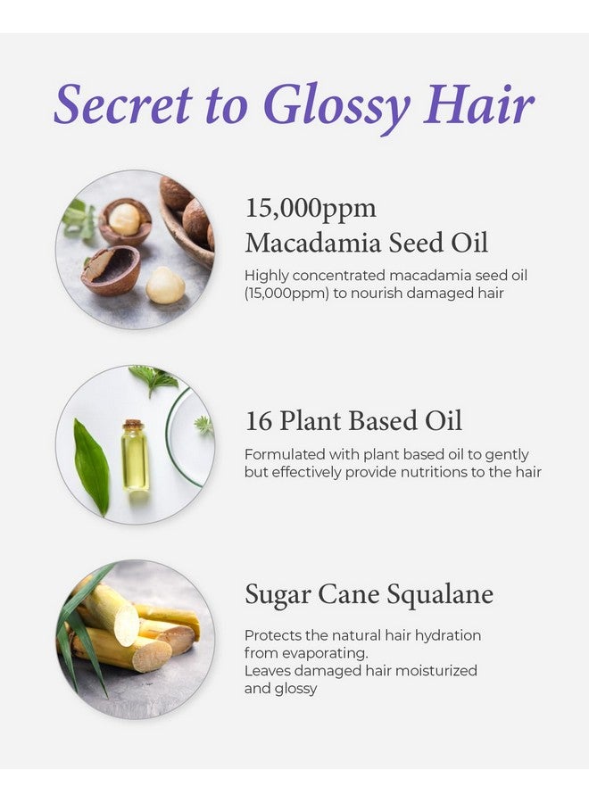 كاندال سيروم كوندال لإصلاح الشعر التالف بسرعة فائقة مع العناية السريعة [زهر الكرز] - زيت عطري فاخر للشعر، مكونات طبيعية، تغذية عميقة. 100 مل (3.38 أونصة سائلة) - Image 5