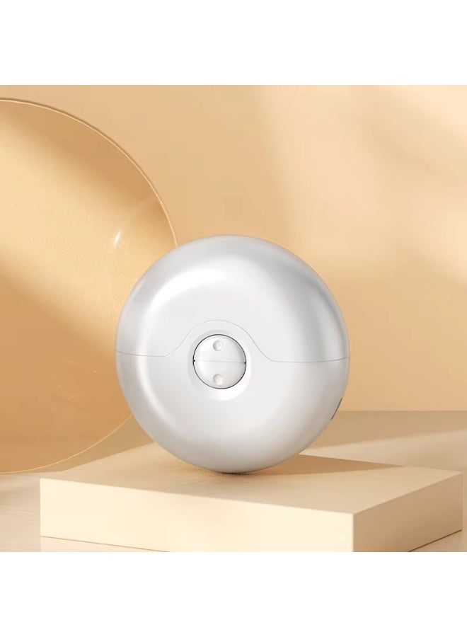 Electric Nail Clippers for Adults & Kids – Portable Rechargeable Nail Trimmer with Safety Protection, Quiet Operation, and Integrated Grinding – Anti-Pinching Design, Gentle & Precise Grooming Tool,White - Image 1