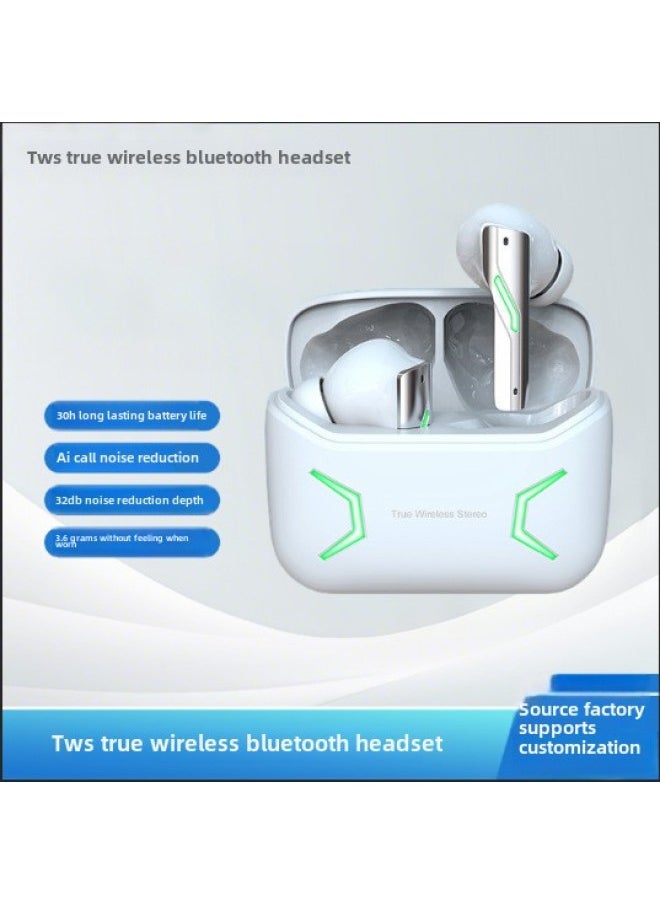Generic - Direct Real Wireless Bluetooth Headset 5.3 In-ear Sports TWS Stereo Endurance Long Endurance PlatForm-Color:Tws White - Image 1