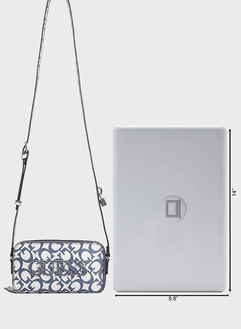 GUESS Reinee Mini Double Zip Crossbody