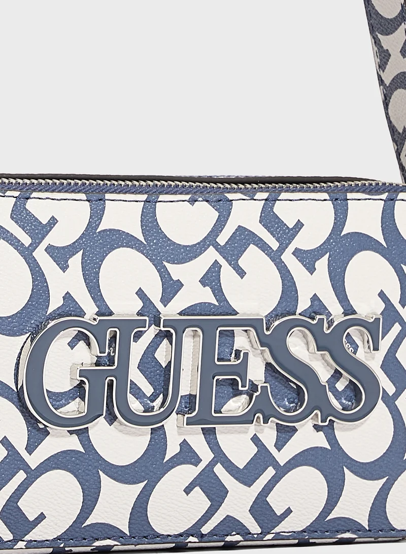 GUESS Reinee Mini Double Zip Crossbody