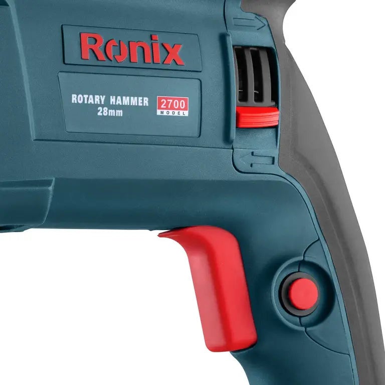 RONIX Rotary Hammer 850W-38mm-3kg - Model 2700 - Image 3