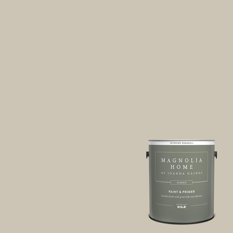 KILZ Magnolia Home by Joanna Gaines Classic Interior Wall, Ceiling, Trim Paint and Primer, Eggshell Finish, 1 Gallon - GATHERINGS - Image 1