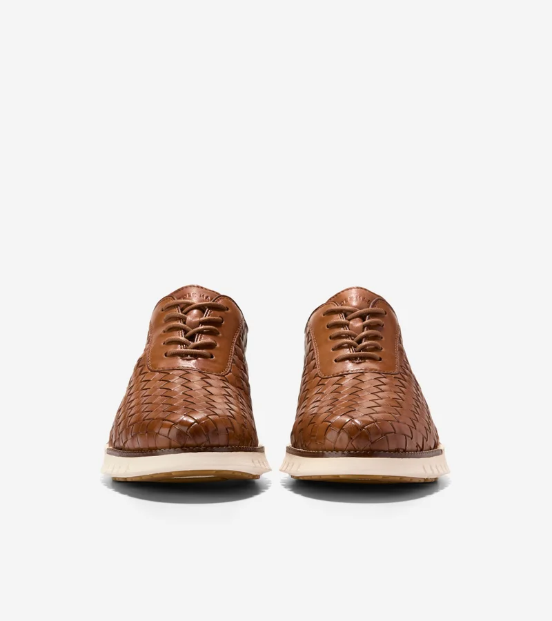 كول هان أحذية أوكسفورد رجالية من زيروجراند معاد تصميمها منسوجة