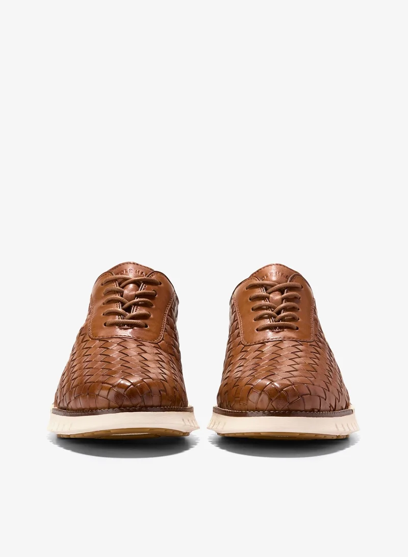 كول هان أحذية أوكسفورد رجالية من زيروجراند معاد تصميمها منسوجة