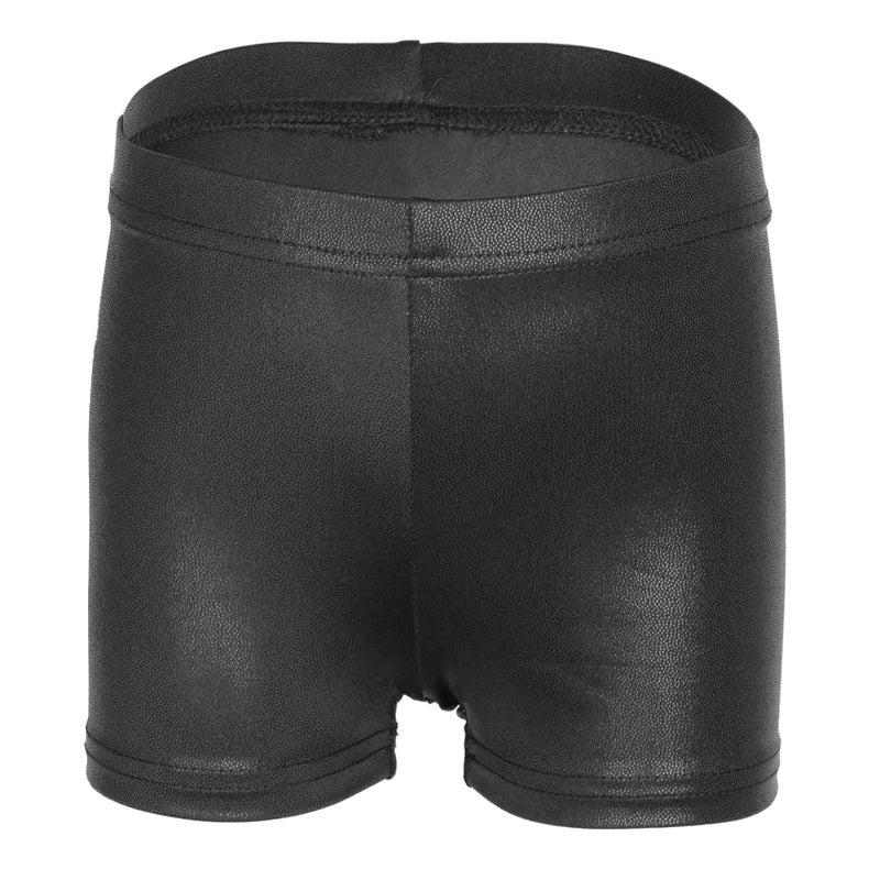 iLover Girls' Sparkle Glitter Shorts Dance and Tumbling Athletic Gymnastics Shorts Bottoms 12-13 Years - Image 2
