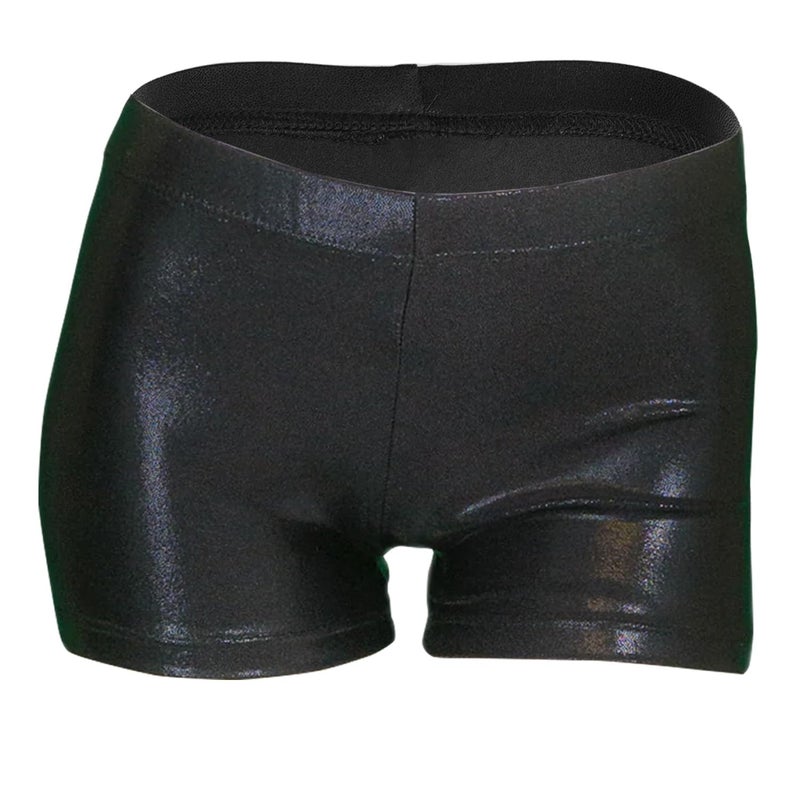 iLover Girls' Sparkle Glitter Shorts Dance and Tumbling Athletic Gymnastics Shorts Bottoms 12-13 Years - Image 1