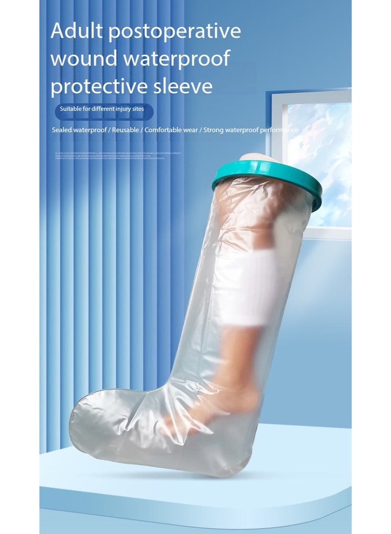 jingpin 【For Kids & Adults】Leg Fracture Cast Waterproof Cover for Shower - Image 2