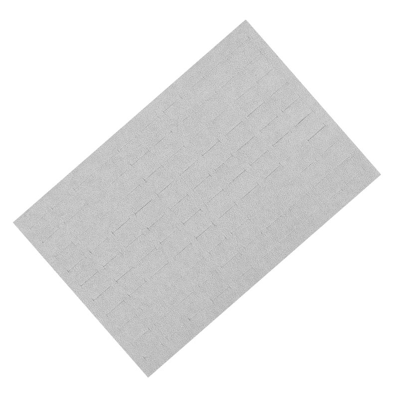 Grey Velvet Jewelry Box Insert 100 Slot Ring Earring Holder 1 5cm Thick Foam Tray - Image 2