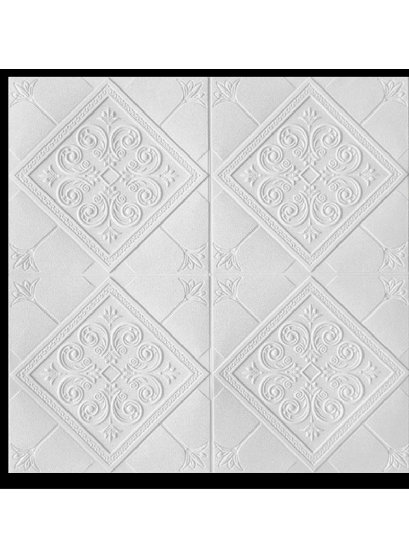 KUYING 1-Piece Solid Color Home Wall Sticker 