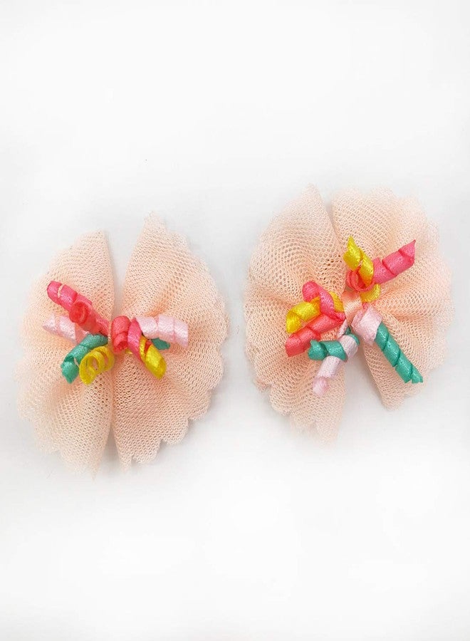 Sufermoe 32 Pcs Multicolored Dog Hair Bows with Rubber Bands, Hair Grooming Top Knots Pet Hair Accessories for Pet Cat Dog - Image 4