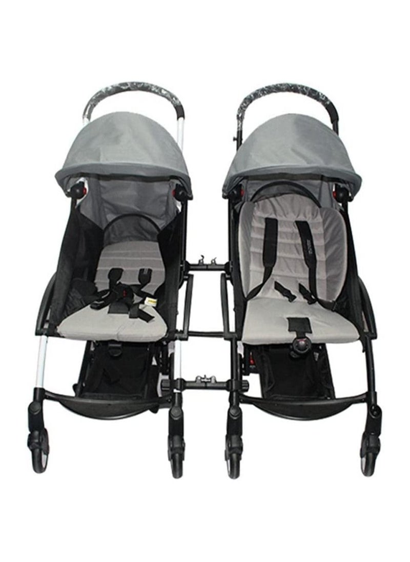 Royal Polar - RoyalPolar Universal Baby Cart Twin Stroller Connector Baby Stroller Hooks Pushchair Connectors Turns Two Single Strollers Into A Double Stroller Baby Stroller Connector Adapter - Image 1