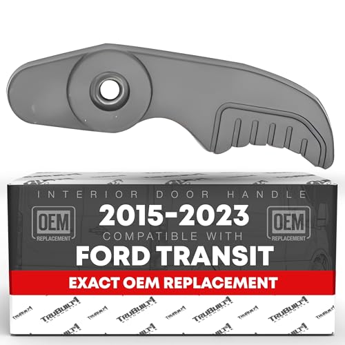 T1A Interior Rear Driver Door Handle Tailgate Back Door Replacement Compatible with 20152023 Ford Transit Textured Black Plastic OEM CK4Z9946318A BK2Z6126680A - Image 1