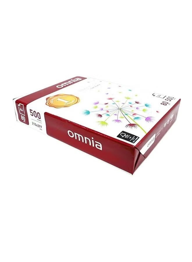 OMNIA A4 Printing papers 500 sheets White - Image 2