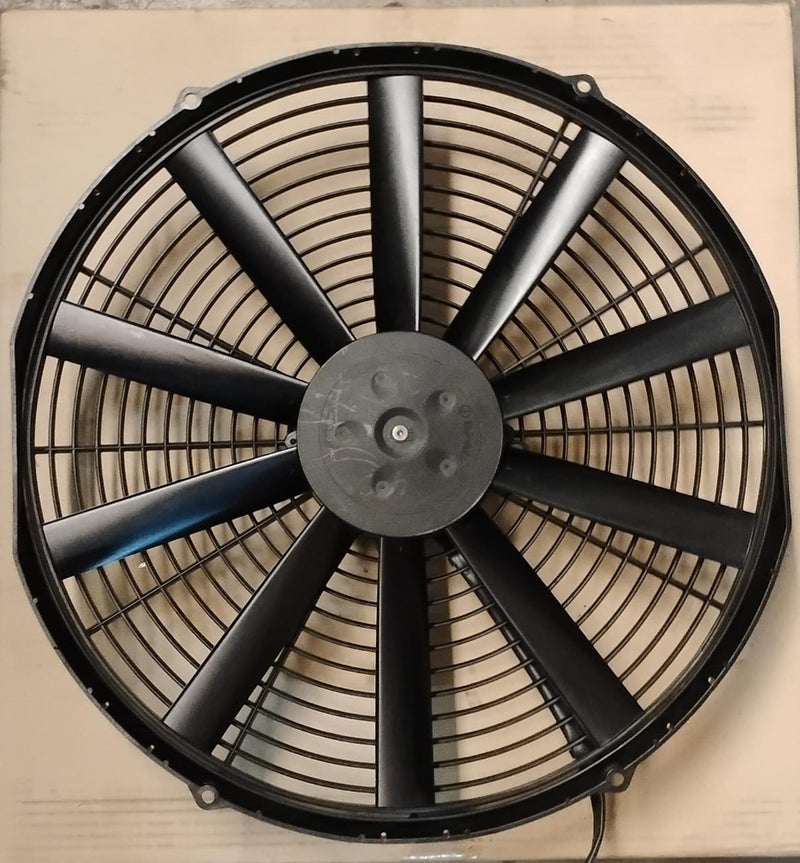 SPAL Fan 16x10 Inches Pull Straight-Blade 12 Volt 385MM Diameter - Image 1