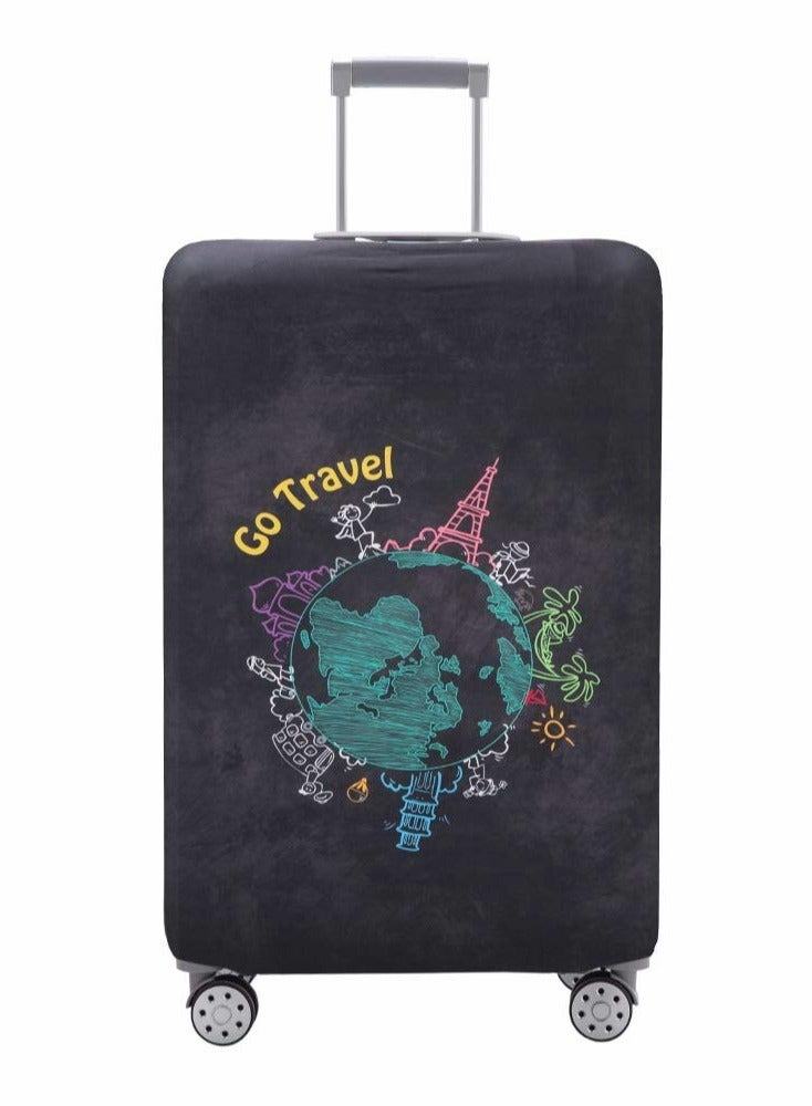 Waterproof Luggage Cover for 25-28 Inch Suitcases, Scratch-Resistant Protector for Travel and Daily Use - Image 1