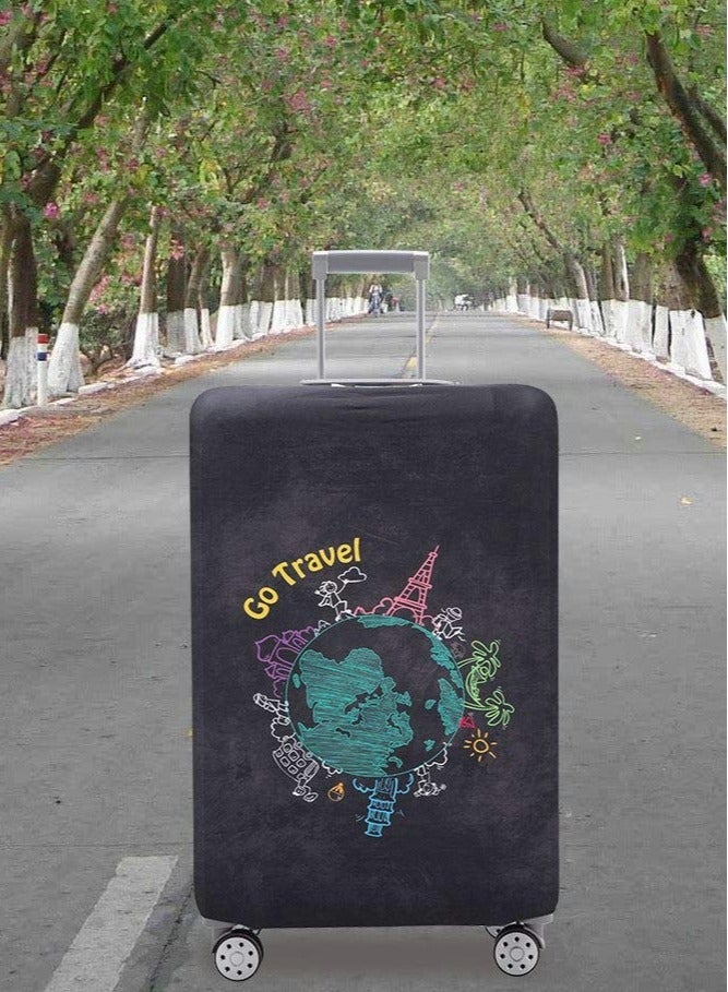 Waterproof Luggage Cover for 25-28 Inch Suitcases, Scratch-Resistant Protector for Travel and Daily Use - Image 4