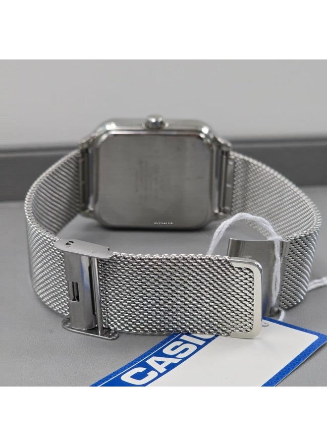 كاسيو ساعة كاسيو الكلاسيكية متعددة الأقراص بسوار شبكي MTP-M306M-8AV - Image 2