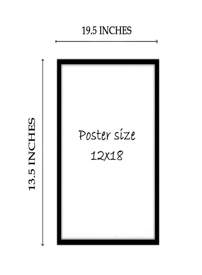 GRAY WALL Good Hope - Fight Club Movie Framed Poster With Acrylic Sheet For Room & Office (13 Inch X 19 Inch Framed) Multicolor - Image 3